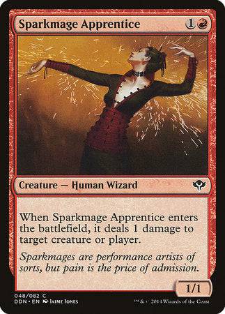 Sparkmage Apprentice [Duel Decks: Speed vs. Cunning] - Destination Retro