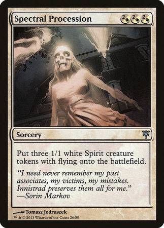 Spectral Procession [Duel Decks: Sorin vs. Tibalt] - Destination Retro