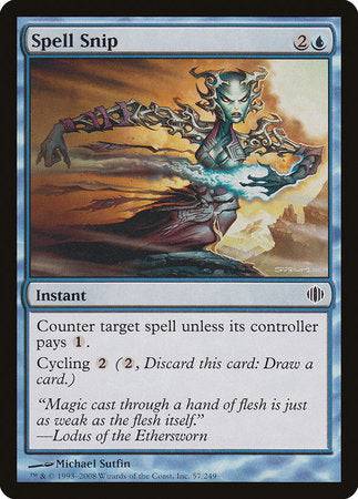 Spell Snip [Shards of Alara] - Destination Retro