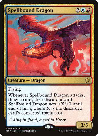 Spellbound Dragon [Commander 2017] - Destination Retro