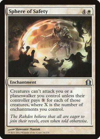 Sphere of Safety [Return to Ravnica] - Destination Retro