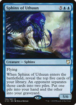 Sphinx of Uthuun [Commander 2018] - Destination Retro