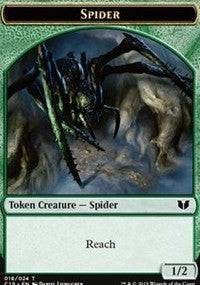 Spider // Wolf Double-Sided Token [Commander 2015 Tokens] - Destination Retro