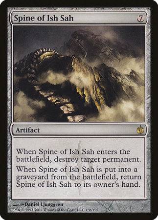 Spine of Ish Sah [Mirrodin Besieged] - Destination Retro