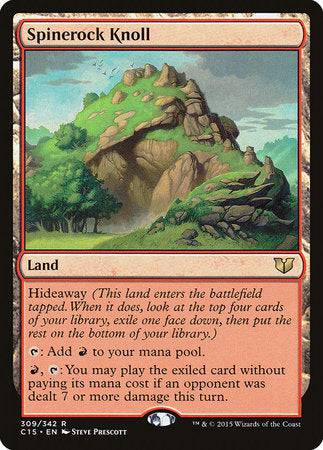 Spinerock Knoll [Commander 2015] - Destination Retro