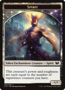 Spirit (023) // Cat Double-sided Token [Commander 2015 Tokens] - Destination Retro