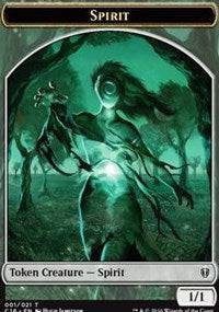 Spirit Double-sided Token [Commander 2016] - Destination Retro