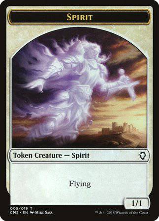Spirit Token [Commander Anthology Volume II Tokens] - Destination Retro