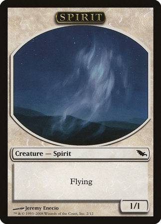 Spirit Token [Shadowmoor Tokens] - Destination Retro