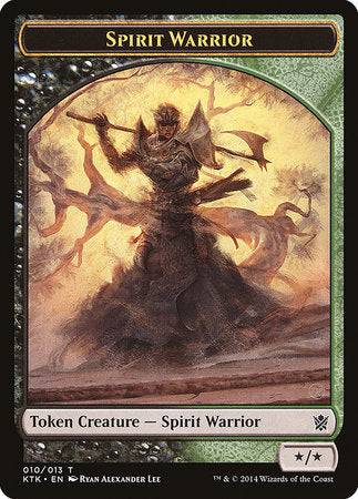 Spirit Warrior Token [Khans of Tarkir Tokens] - Destination Retro