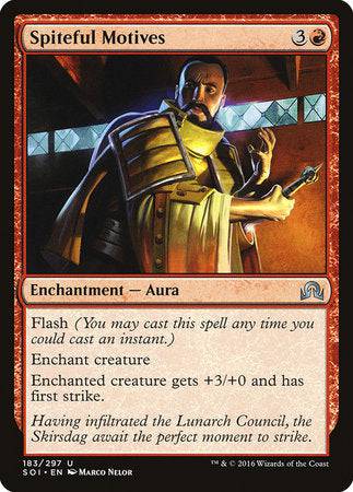 Spiteful Motives [Shadows over Innistrad] - Destination Retro