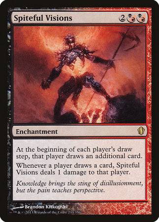 Spiteful Visions [Commander 2013] - Destination Retro
