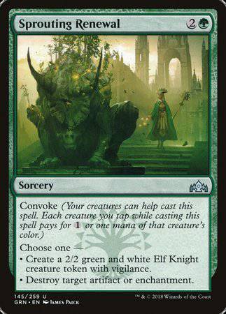 Sprouting Renewal [Guilds of Ravnica] - Destination Retro