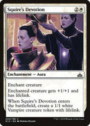 Squire's Devotion [Rivals of Ixalan] - Destination Retro