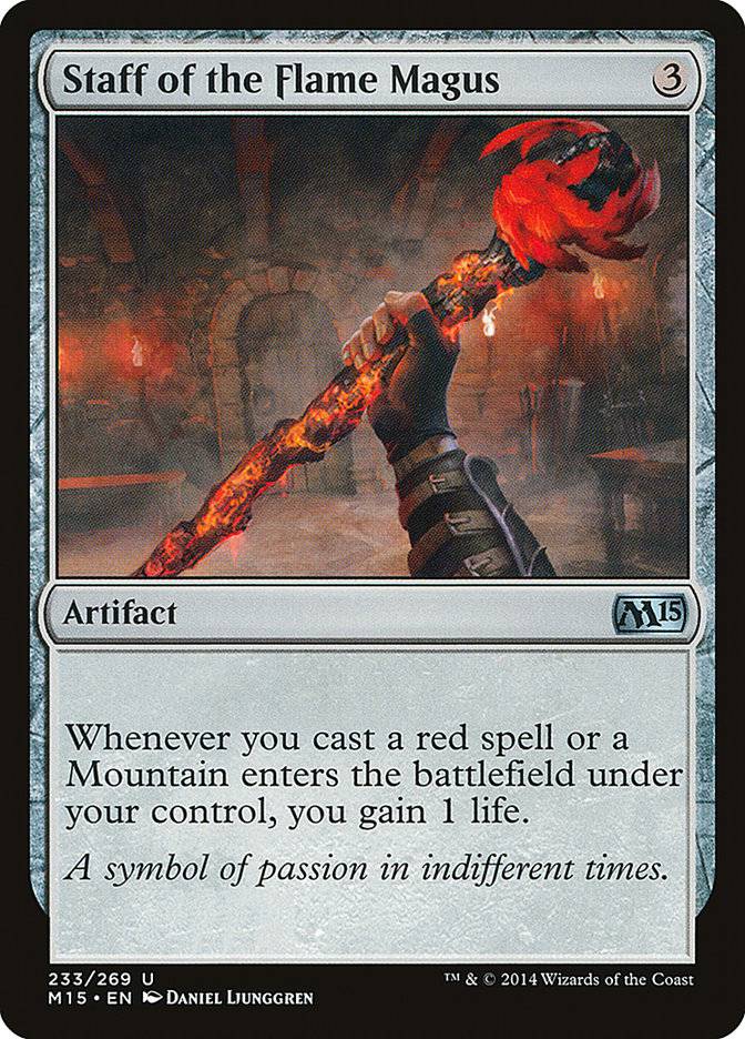 Staff of the Flame Magus [Magic 2015] - Destination Retro