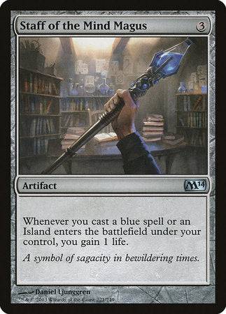 Staff of the Mind Magus [Magic 2014] - Destination Retro