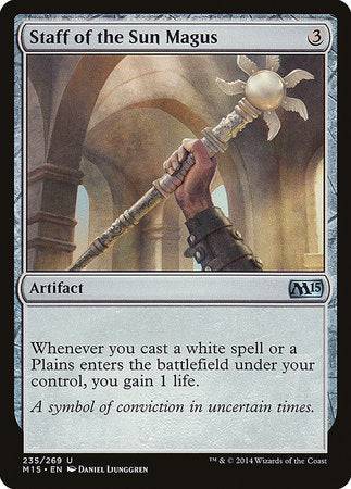 Staff of the Sun Magus [Magic 2015] - Destination Retro