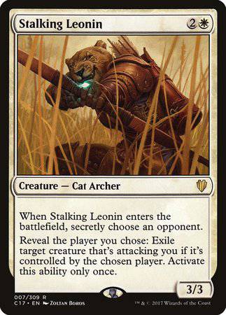 Stalking Leonin [Commander 2017] - Destination Retro