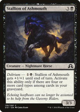 Stallion of Ashmouth [Shadows over Innistrad] - Destination Retro
