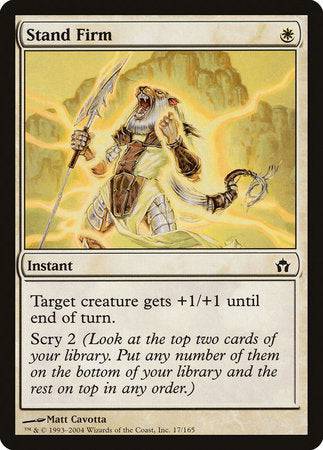 Stand Firm [Fifth Dawn] - Destination Retro