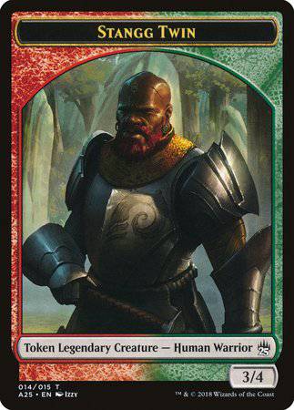Stangg Twin Token (014) [Masters 25 Tokens] - Destination Retro