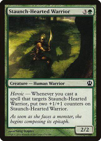 Staunch-Hearted Warrior [Theros] - Destination Retro