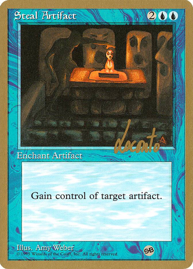 Steal Artifact (Michael Loconto) (SB) [Pro Tour Collector Set] - Destination Retro