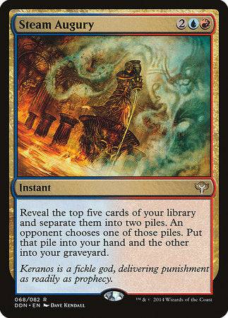 Steam Augury [Duel Decks: Speed vs. Cunning] - Destination Retro