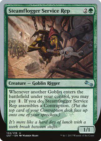 Steamflogger Service Rep [Unstable] - Destination Retro