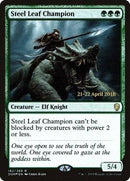 Steel Leaf Champion [Dominaria Promos] - Destination Retro
