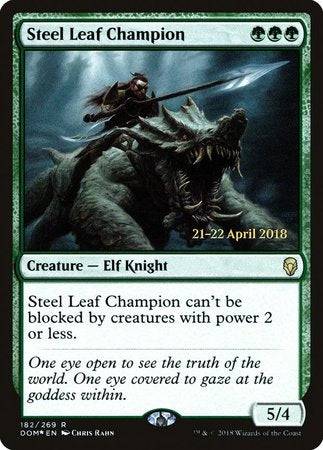 Steel Leaf Champion [Dominaria Promos] - Destination Retro