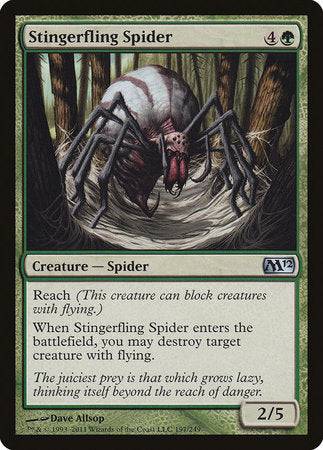 Stingerfling Spider [Magic 2012] - Destination Retro