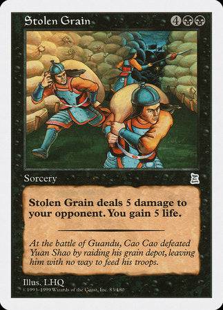 Stolen Grain [Portal Three Kingdoms] - Destination Retro