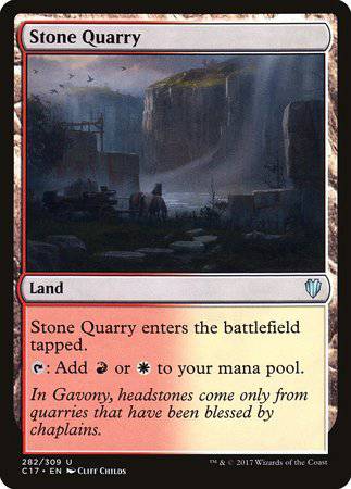 Stone Quarry [Commander 2017] - Destination Retro