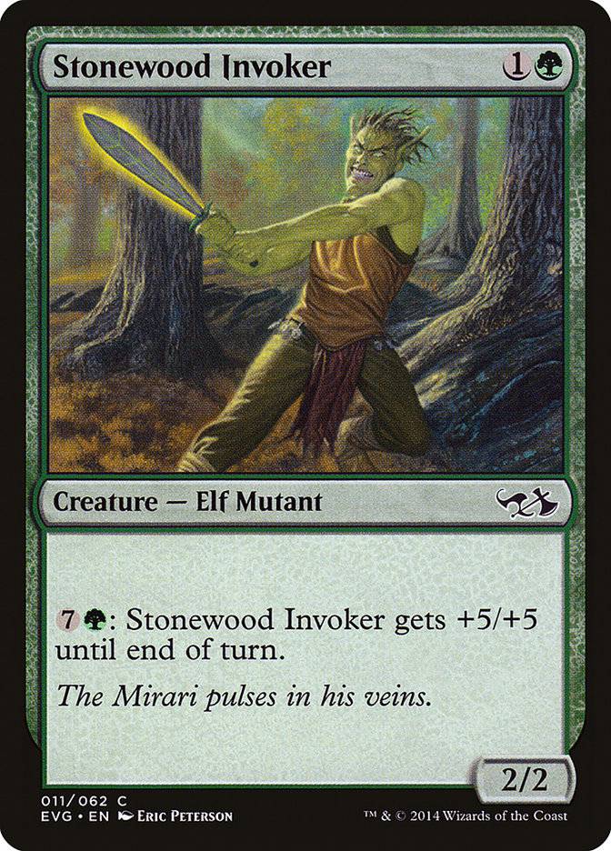 Stonewood Invoker (Elves vs. Goblins) [Duel Decks Anthology] - Destination Retro