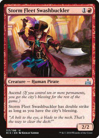 Storm Fleet Swashbuckler [Rivals of Ixalan] - Destination Retro