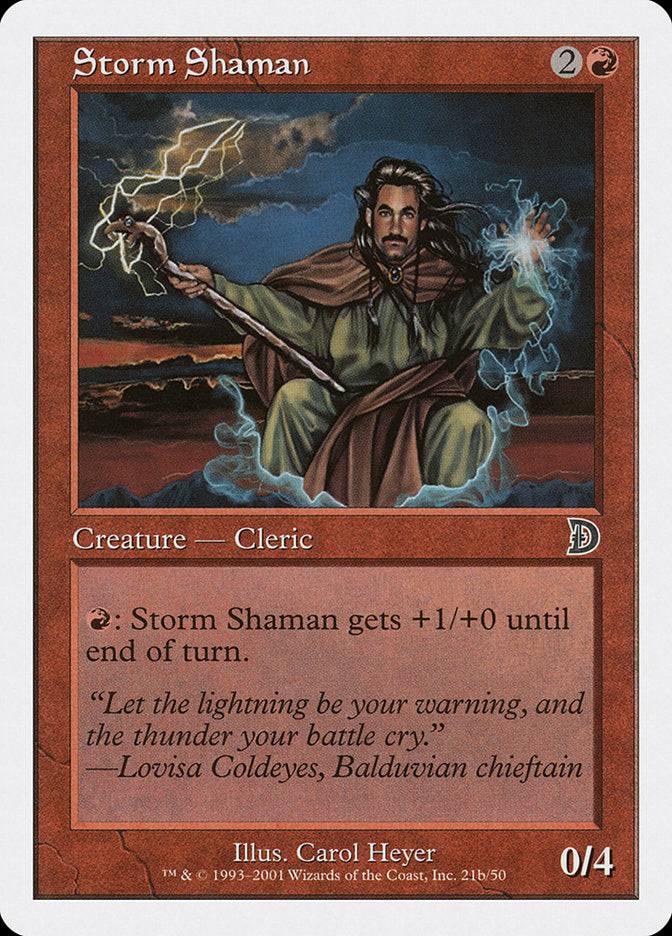 Storm Shaman (Male) [Deckmasters] - Destination Retro