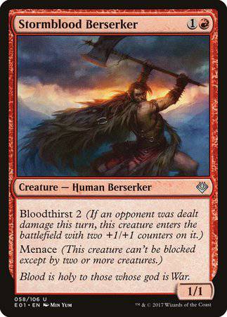 Stormblood Berserker [Archenemy: Nicol Bolas] - Destination Retro