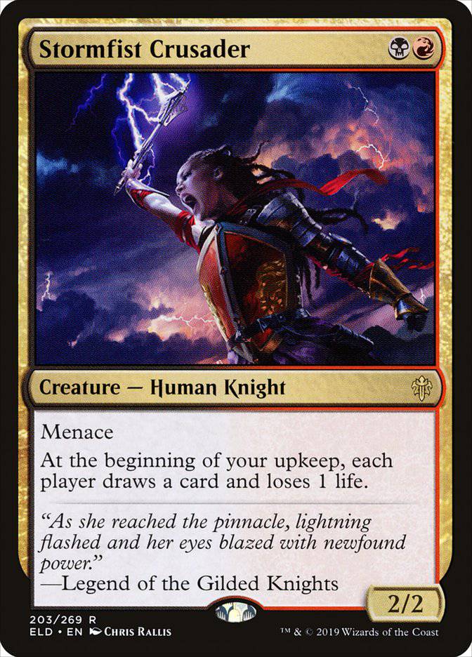 Stormfist Crusader [Throne of Eldraine] - Destination Retro