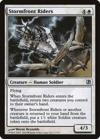 Stormfront Riders [Duel Decks: Elspeth vs. Tezzeret] - Destination Retro