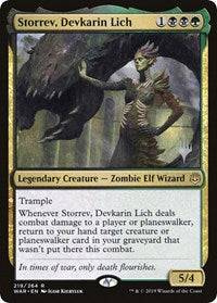 Storrev, Devkarin Lich [Promo Pack: Throne of Eldraine] - Destination Retro