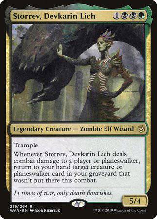 Storrev, Devkarin Lich [War of the Spark] - Destination Retro