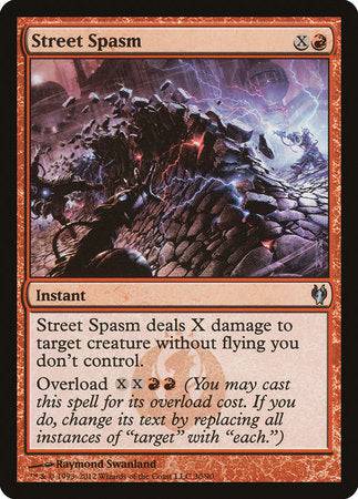Street Spasm [Duel Decks: Izzet vs. Golgari] - Destination Retro