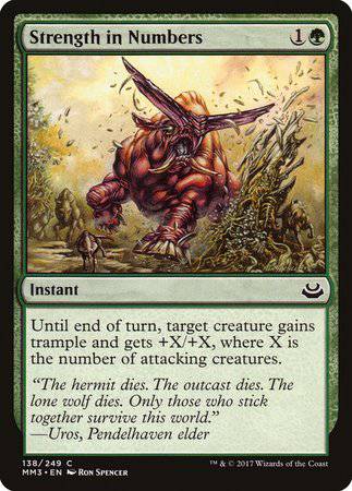 Strength in Numbers [Modern Masters 2017] - Destination Retro