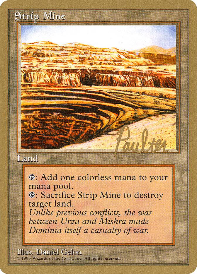 Strip Mine (Preston Poulter) [Pro Tour Collector Set] - Destination Retro