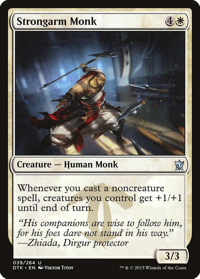 Strongarm Monk [Dragons of Tarkir] - Destination Retro