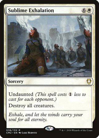 Sublime Exhalation [Commander Anthology Volume II] - Destination Retro