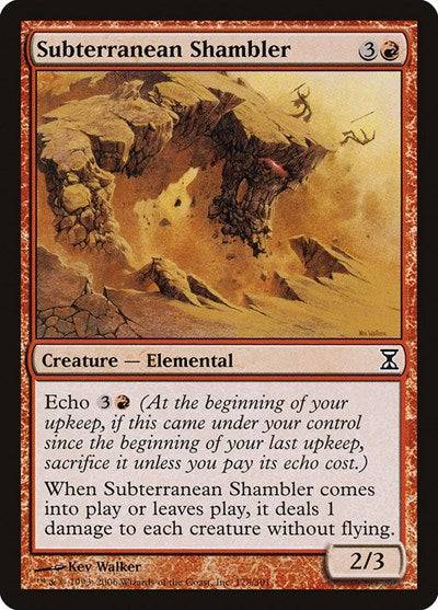 Subterranean Shambler [Time Spiral] - Destination Retro