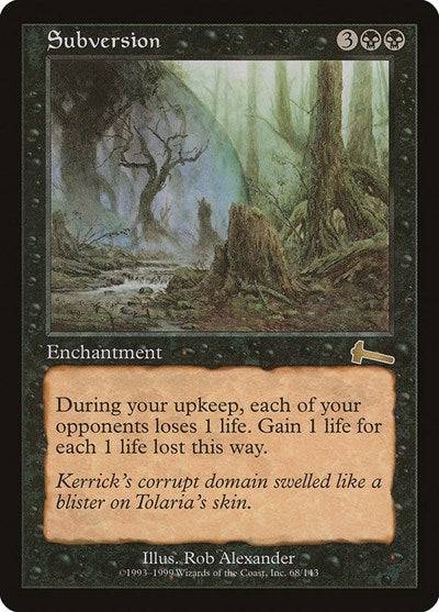 Subversion [Urza's Legacy] - Destination Retro