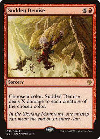 Sudden Demise [Archenemy: Nicol Bolas] - Destination Retro
